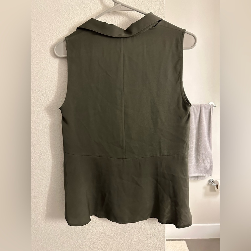 Theory Collared Tank Top - Picture 2 of 3